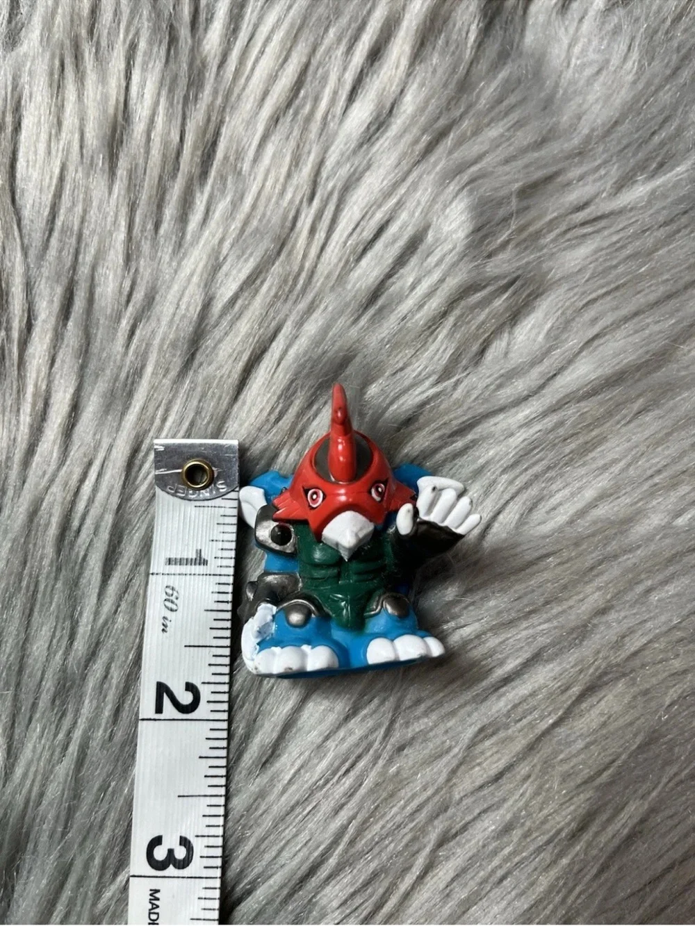 Vintage 2000 Digimon Paildramon Finger Puppet Bandai Figure